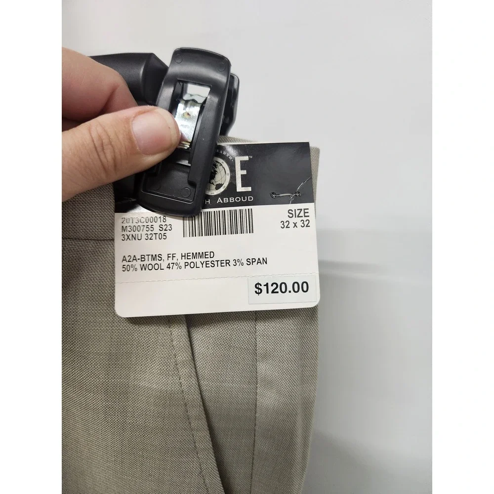 NWT JOE Joseph Abboud Mens 3-Piece Slim Fit Stretch Suit